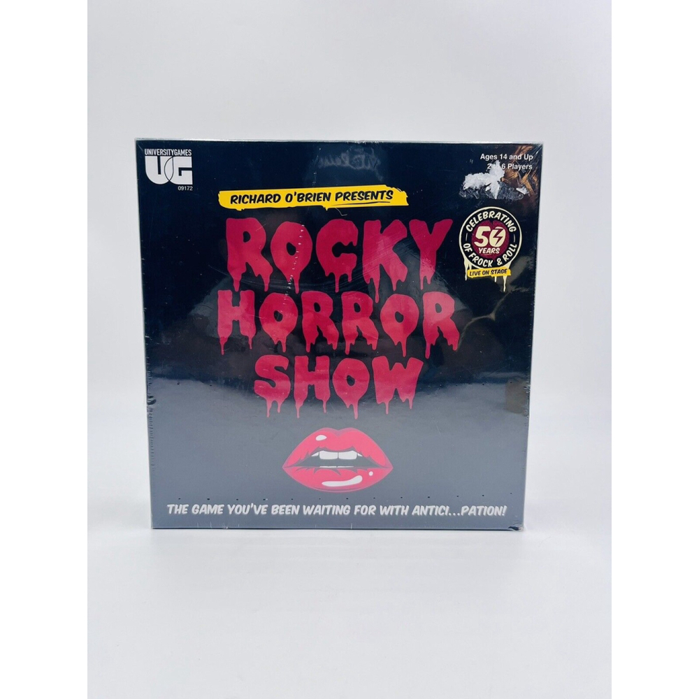 New - University Games The Rocky Horror Show Game - Ages 14+ | 2-6 players